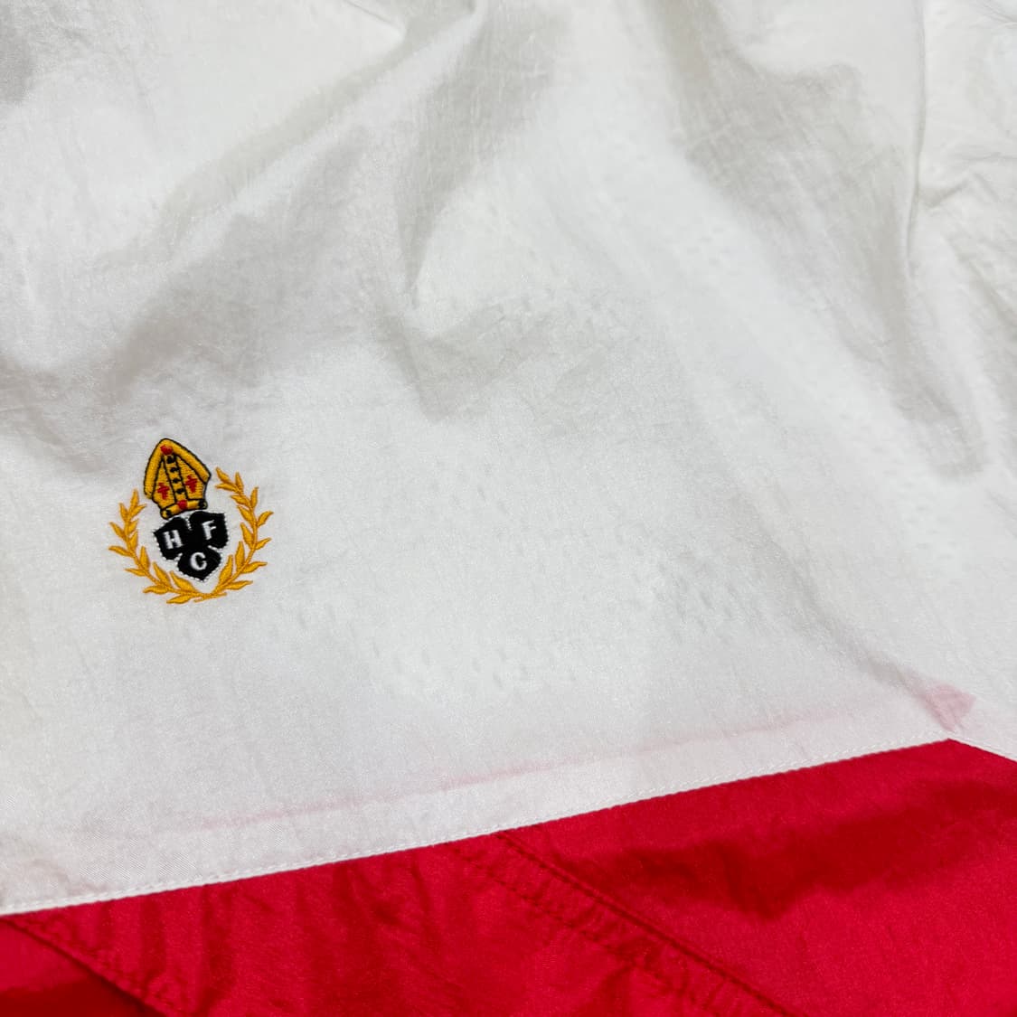 헤리티지플로스 x 뉴발란스 삼색 나일론 트랙 자켓 바람막이 S 상품이미지8