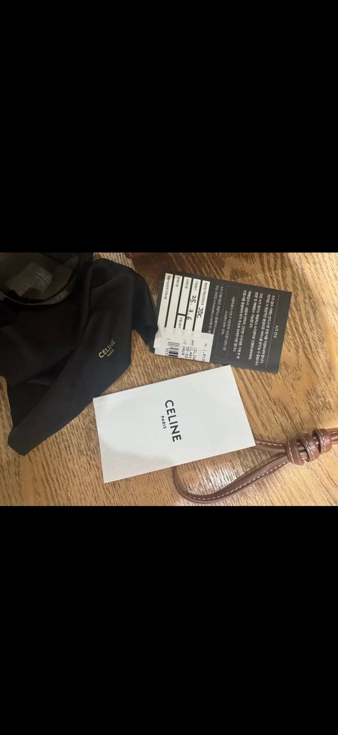 셀린느 블랙 선글라스 케이스 상품이미지3