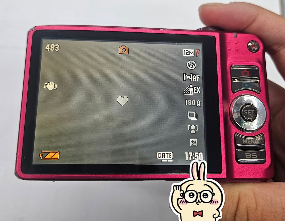 카시오 엑슬림 EX-H10 디카 핑크 상품이미지7