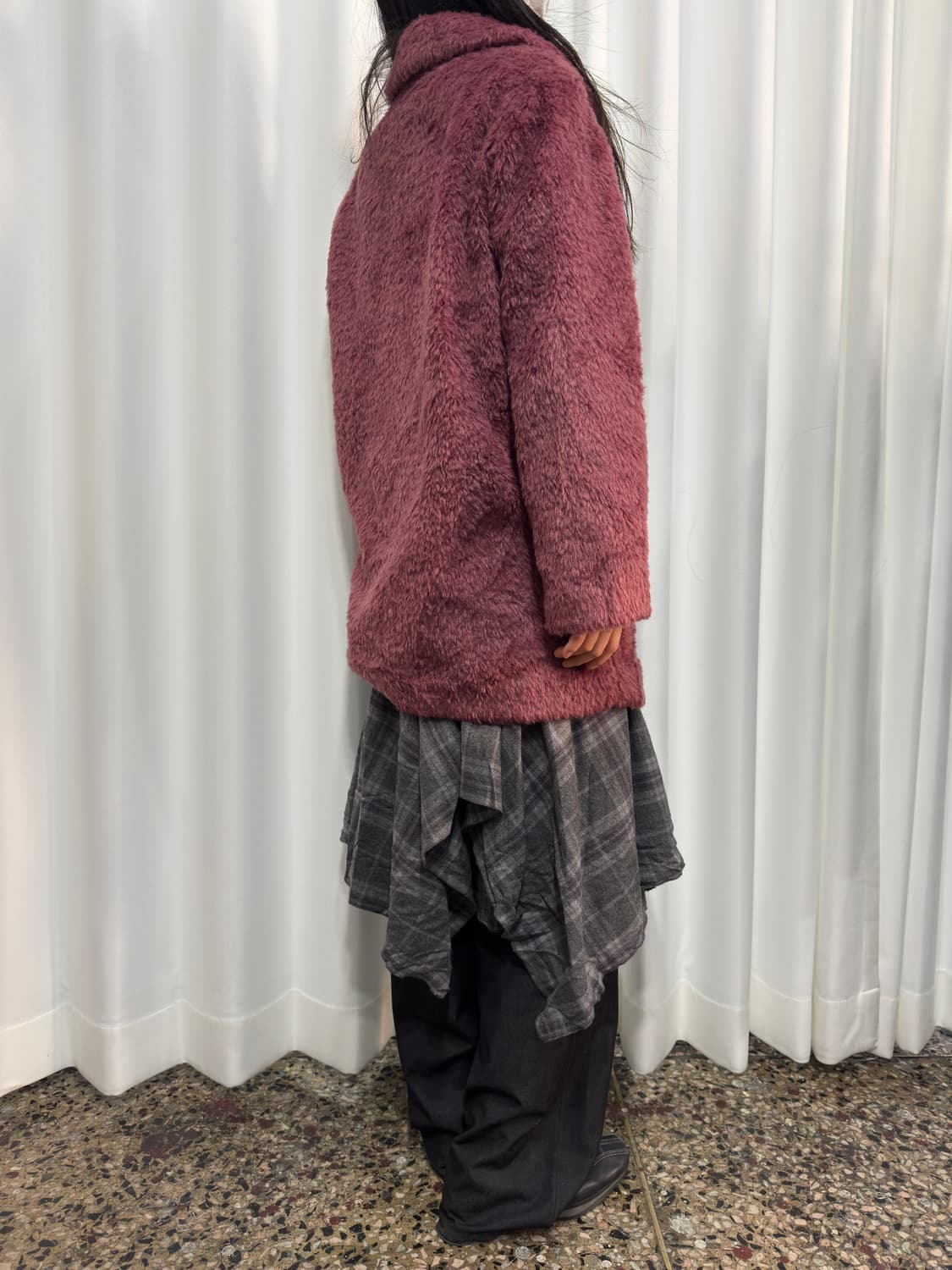 doclasse pink fur coat 상품이미지8