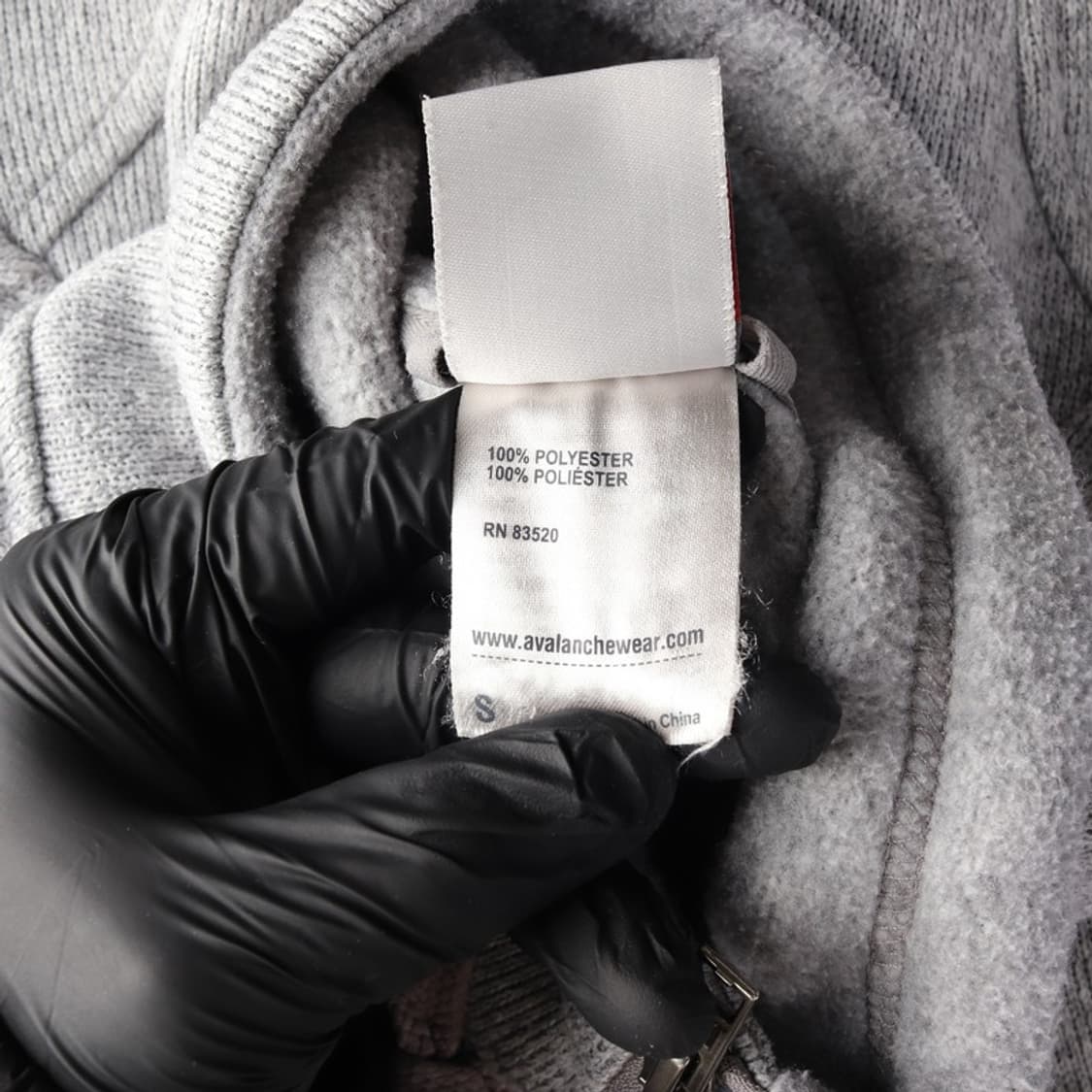 아발란체 아웃도어 플리스 집업 자켓 그레이 S 상품이미지6