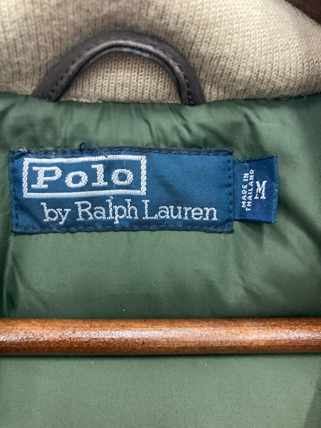 폴로 베이지 패딩 상품이미지3