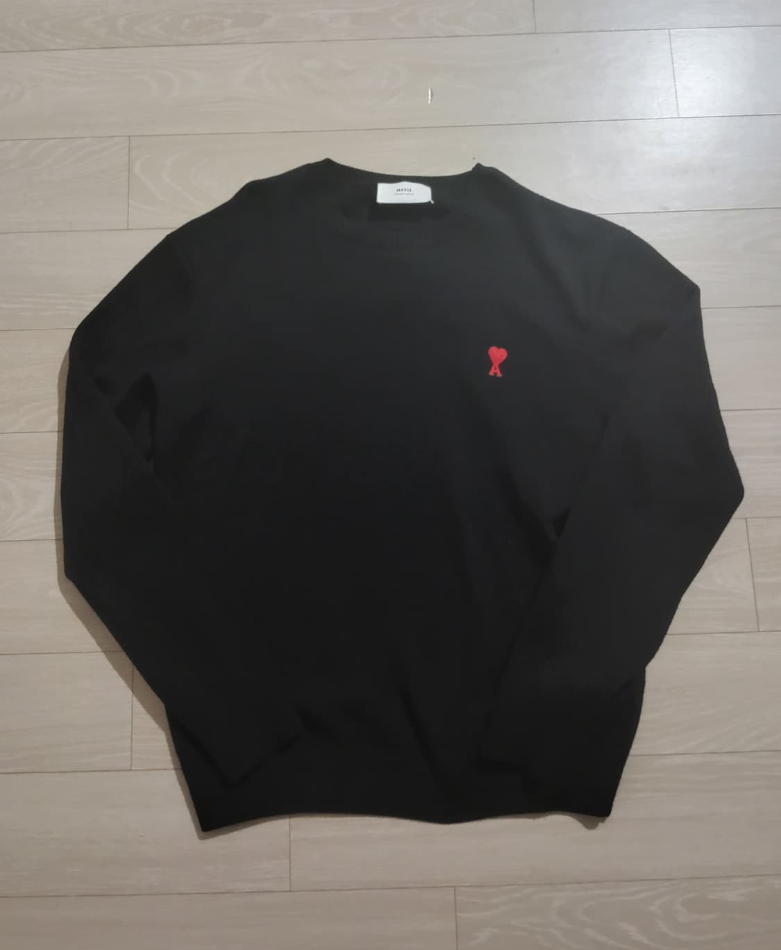 아미 블랙 니트 상품이미지1