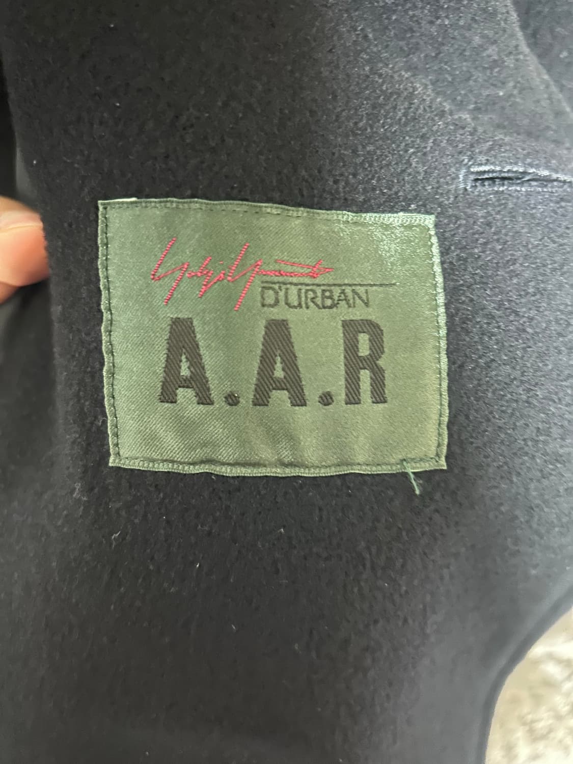 요지야마모토 D’urban 더블코트 상품이미지2