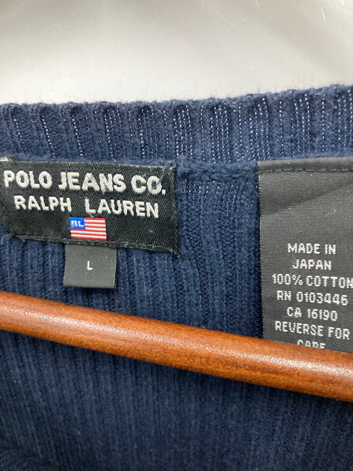 폴로 진 니트 상품이미지3