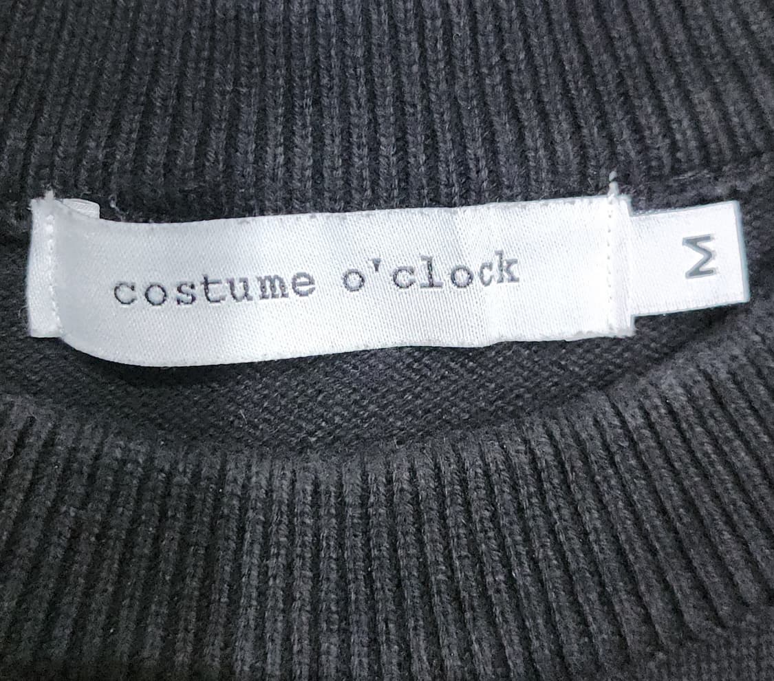 커스텀어클락 블랙 니트 스웨터 M 상품이미지4