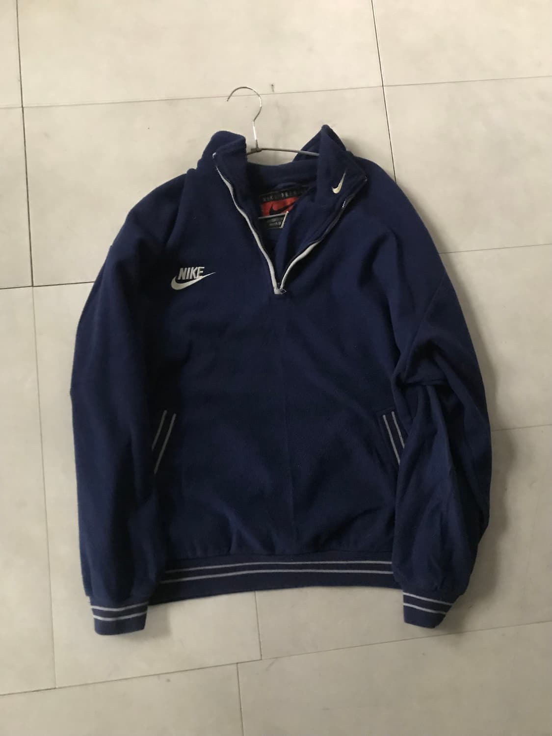 나이키 00s 빅로고 후리스 반집업 상품이미지8