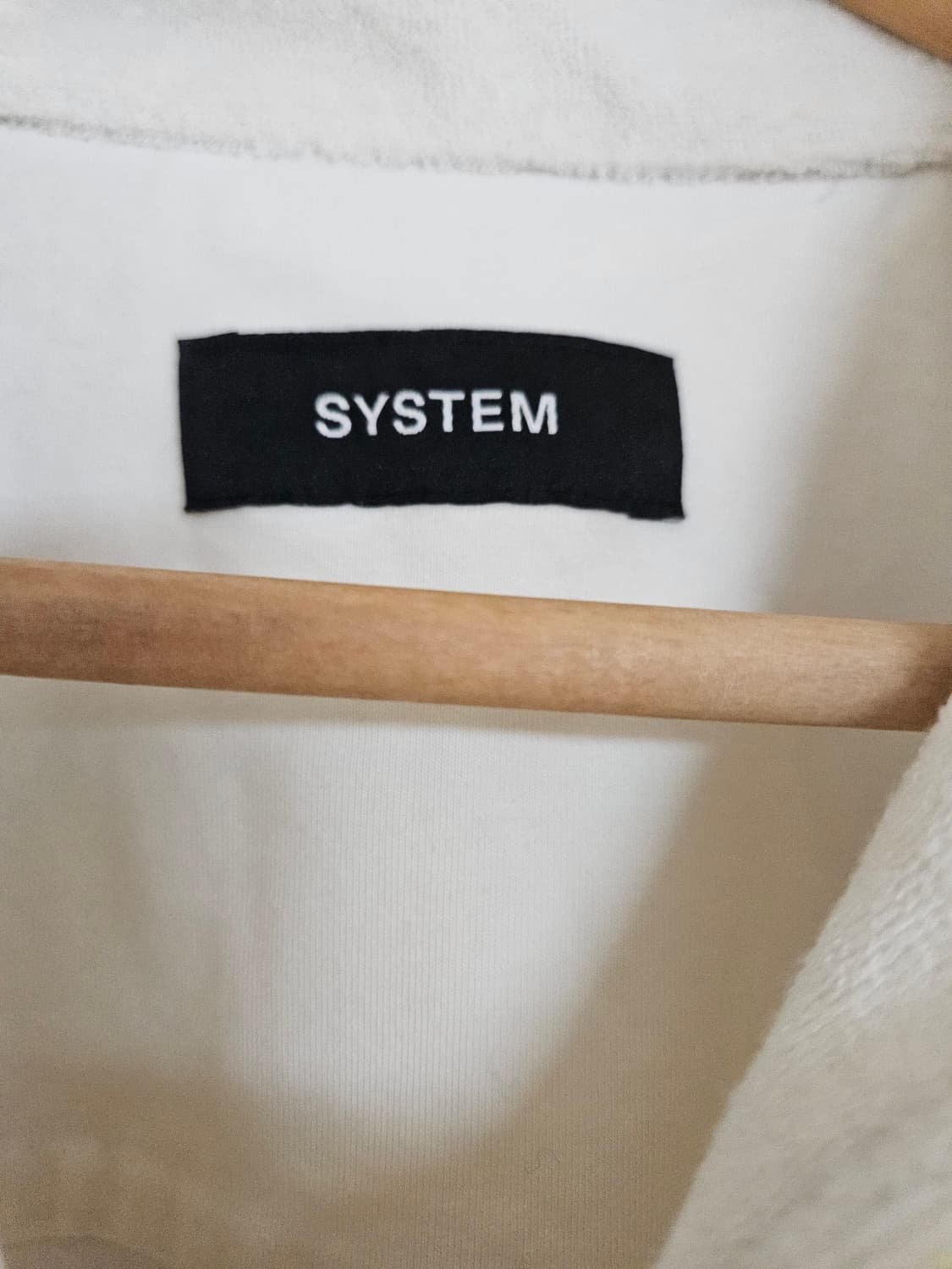 시스템옴므 테리 반팔 티셔츠 상품이미지4