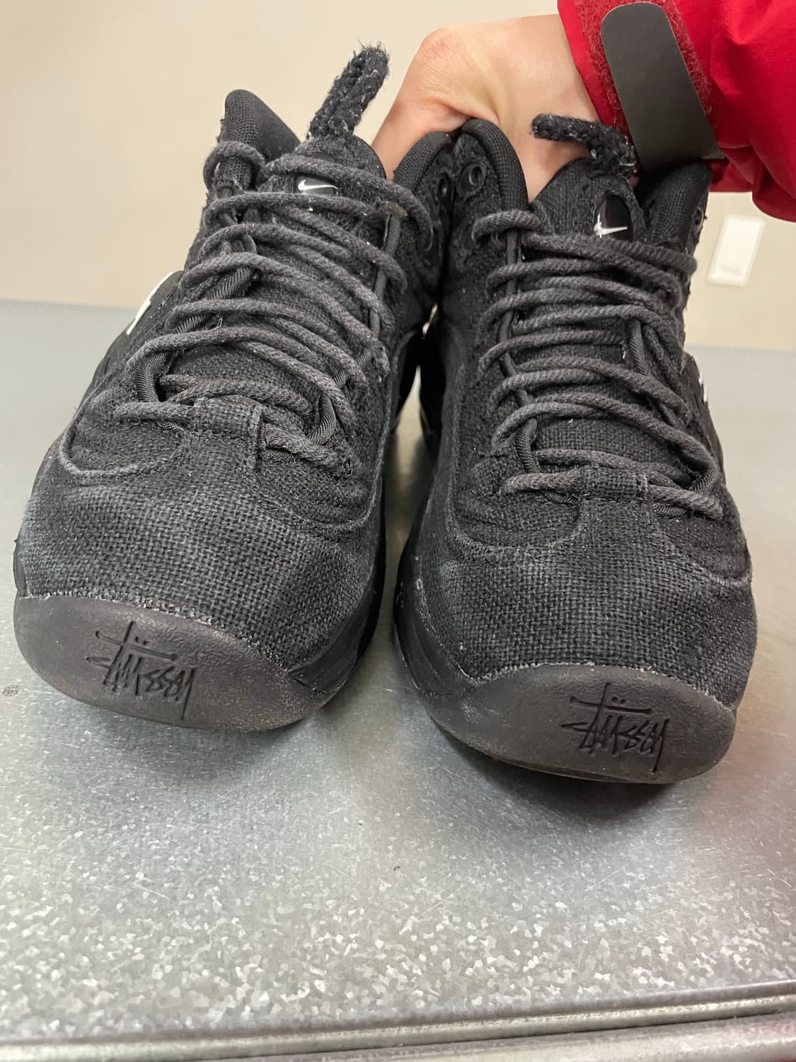 나이키 X 스투시 에어 페니 2 블랙 235 상품이미지7