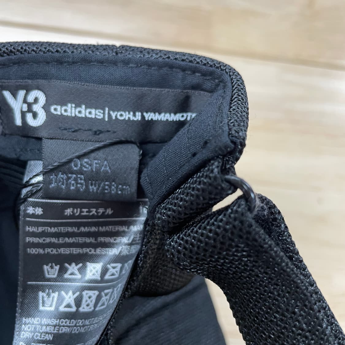 Y-3 매쉬 블랙 볼캡  상품이미지4