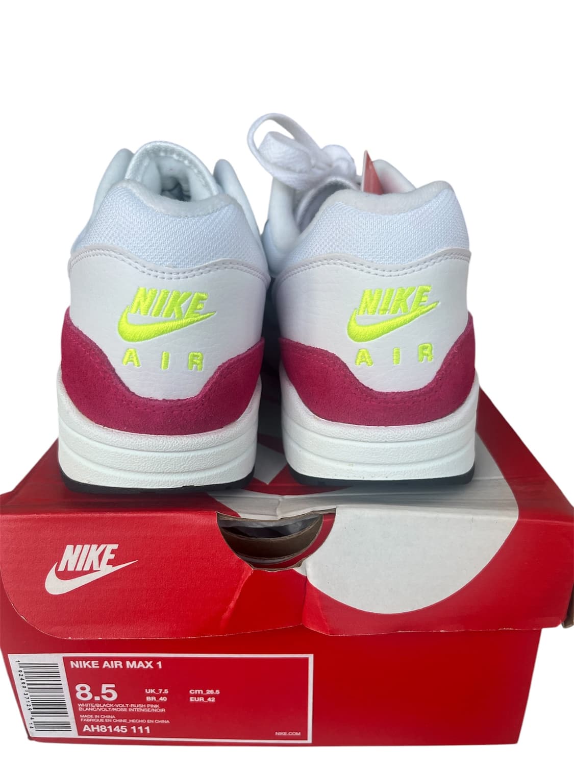 나이키 에어맥스1 러쉬 핑크 상품이미지3