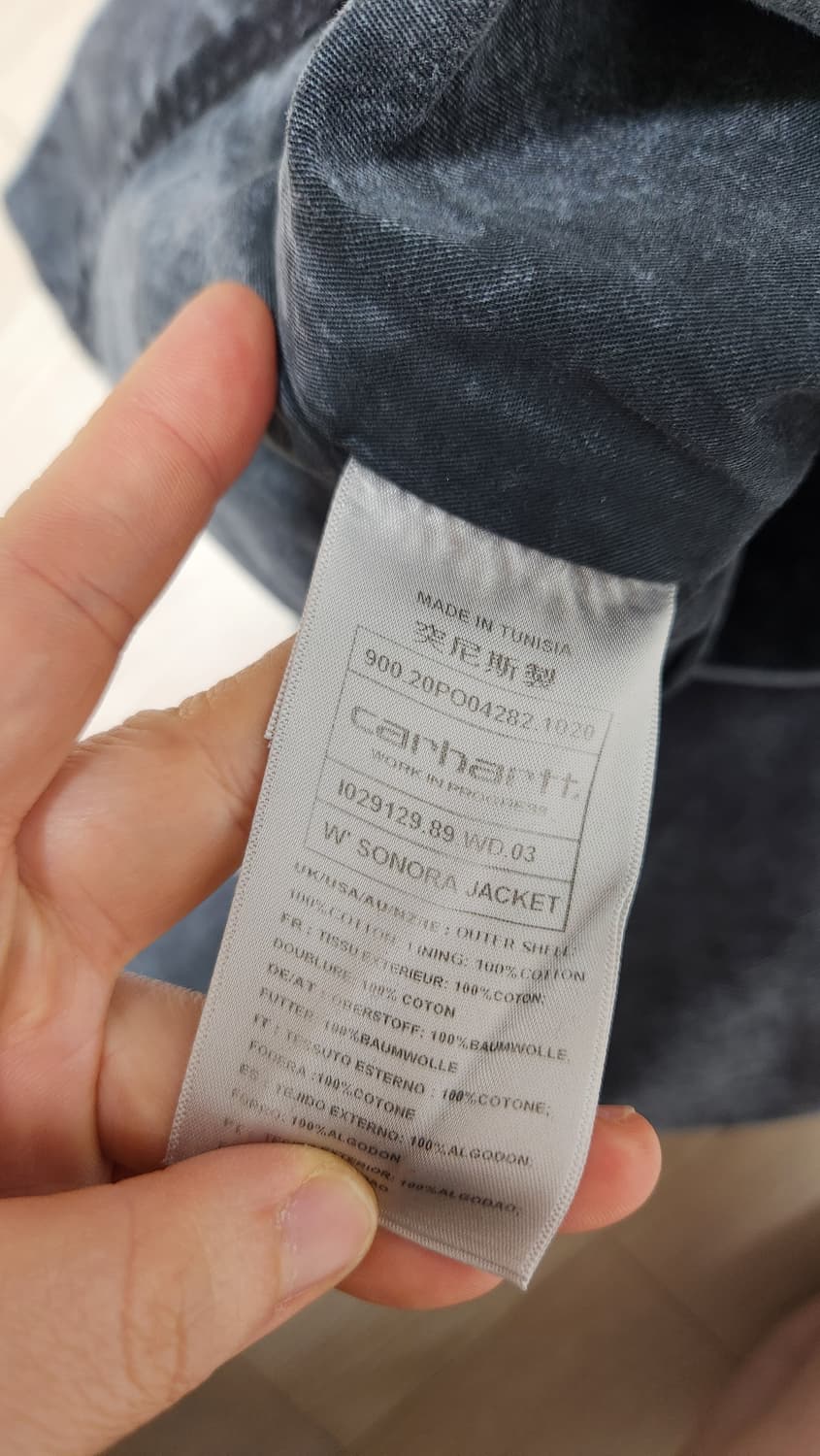 칼하트 워크 인 프로그레스 여성용 소노라 자켓 s 상품이미지5