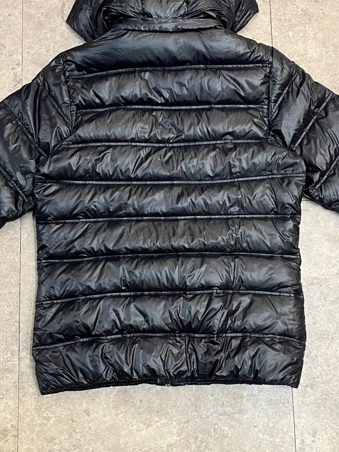 아디다스 구스 다운 경량 패딩 블랙 90 #csz2297  상품이미지7