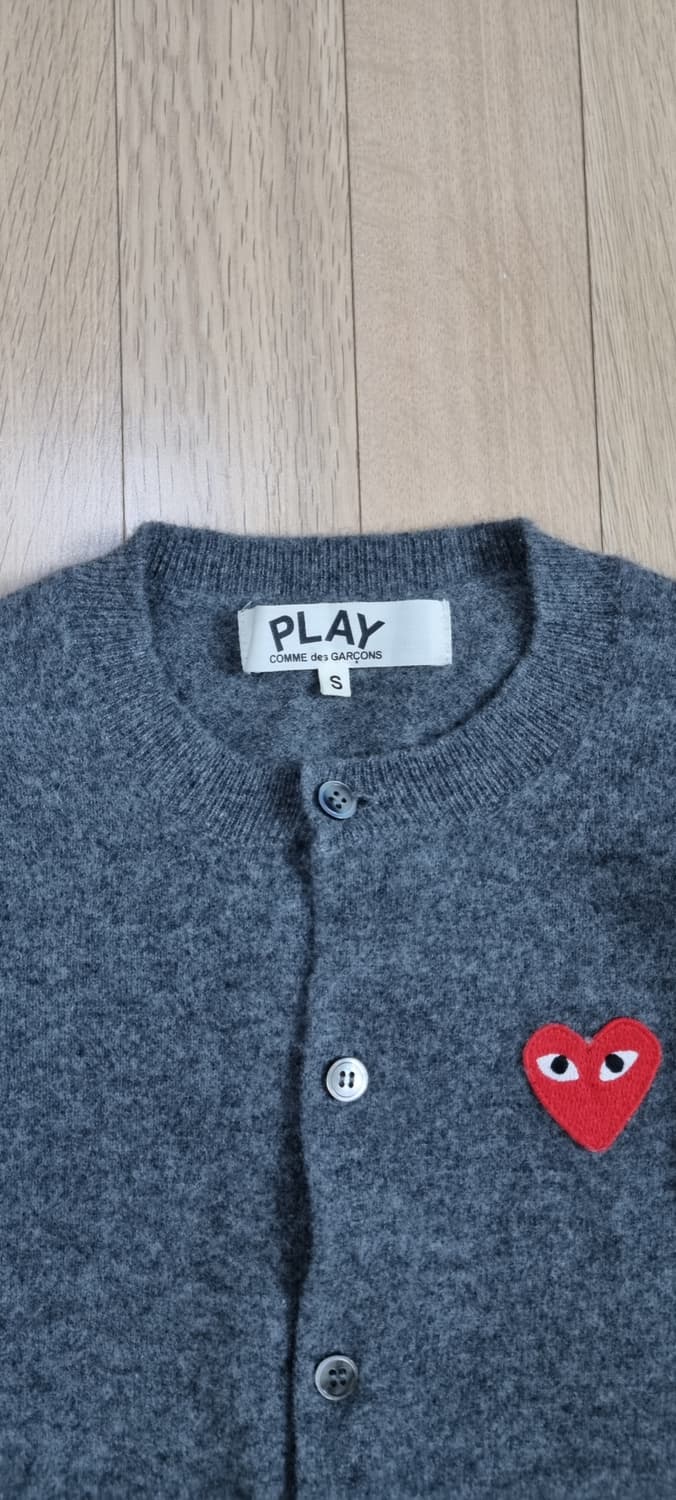 꼼데가르송 레드 와펜 울 가디건 S _ 여성 XS, 사이즈 확인 상품이미지9