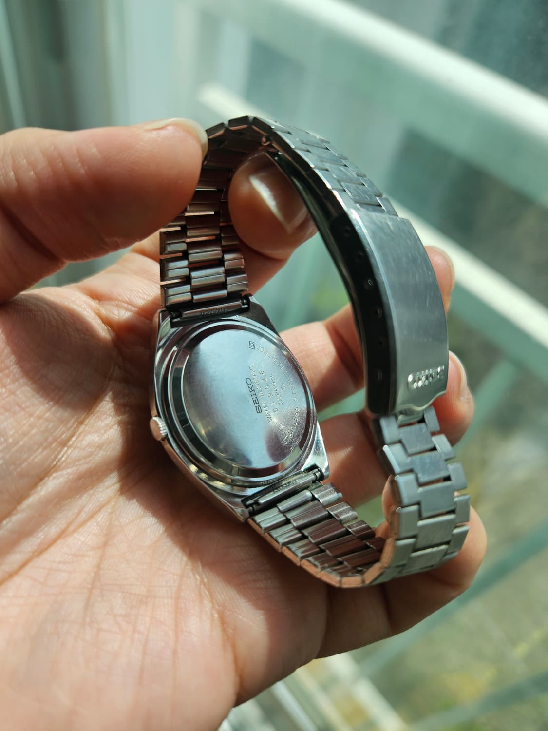 1979s 세이코 쿼츠 Type II 빈티지 메탈 시계 상품이미지4