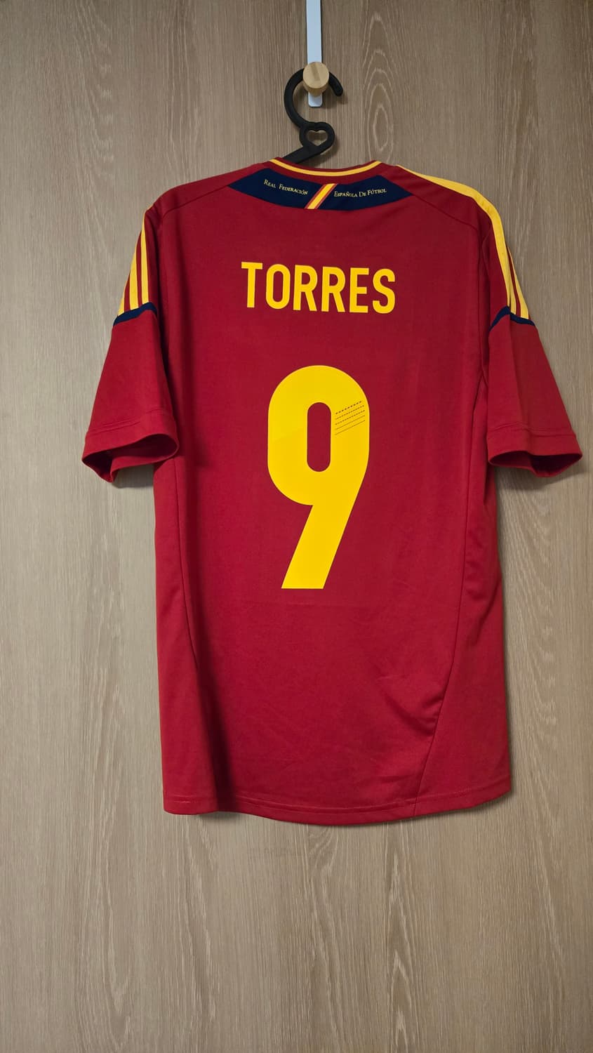 12-13 스페인 토레스 축구유니폼 상품이미지2