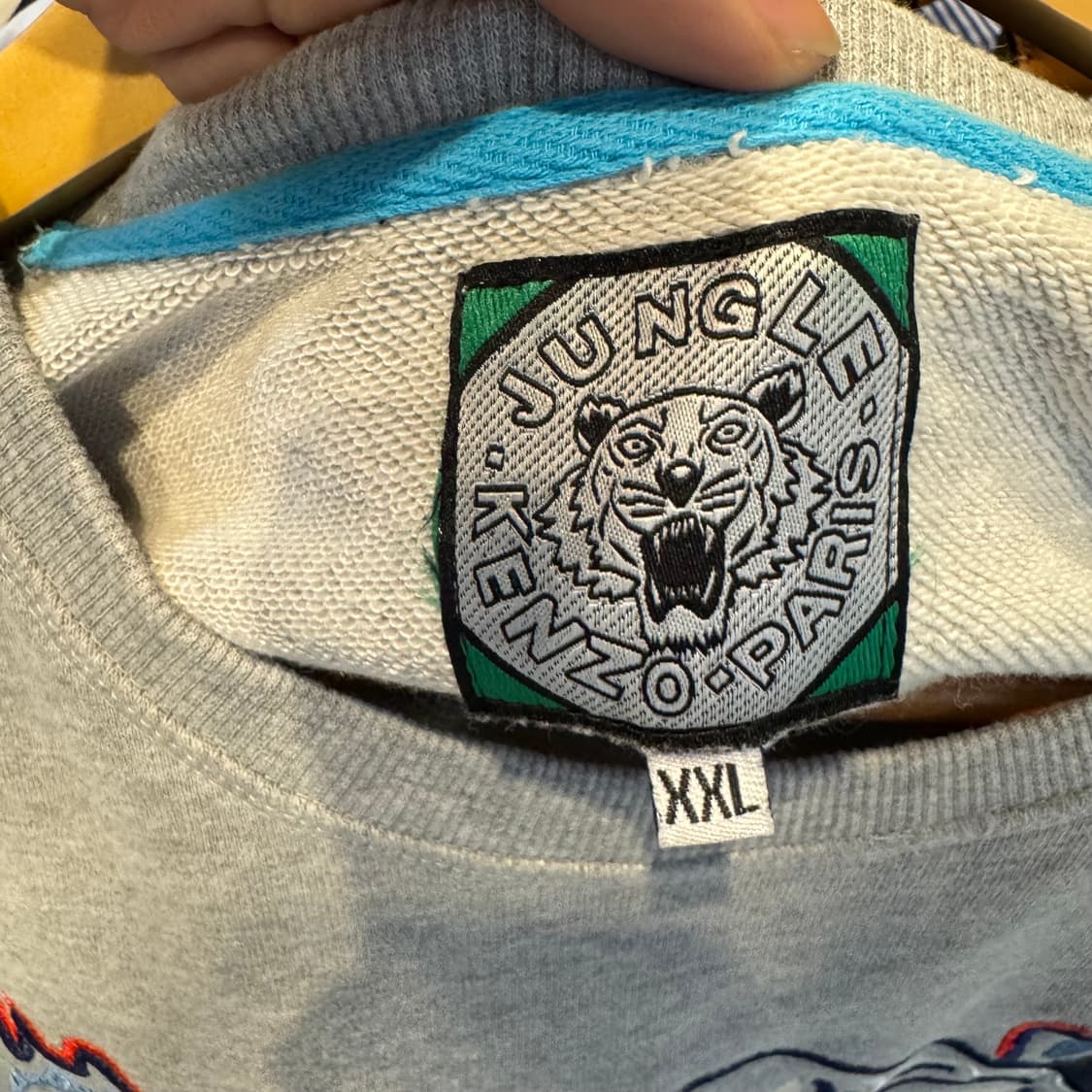 KENZO 겐조 타이거 자수 맨투맨 티셔츠 상품이미지3