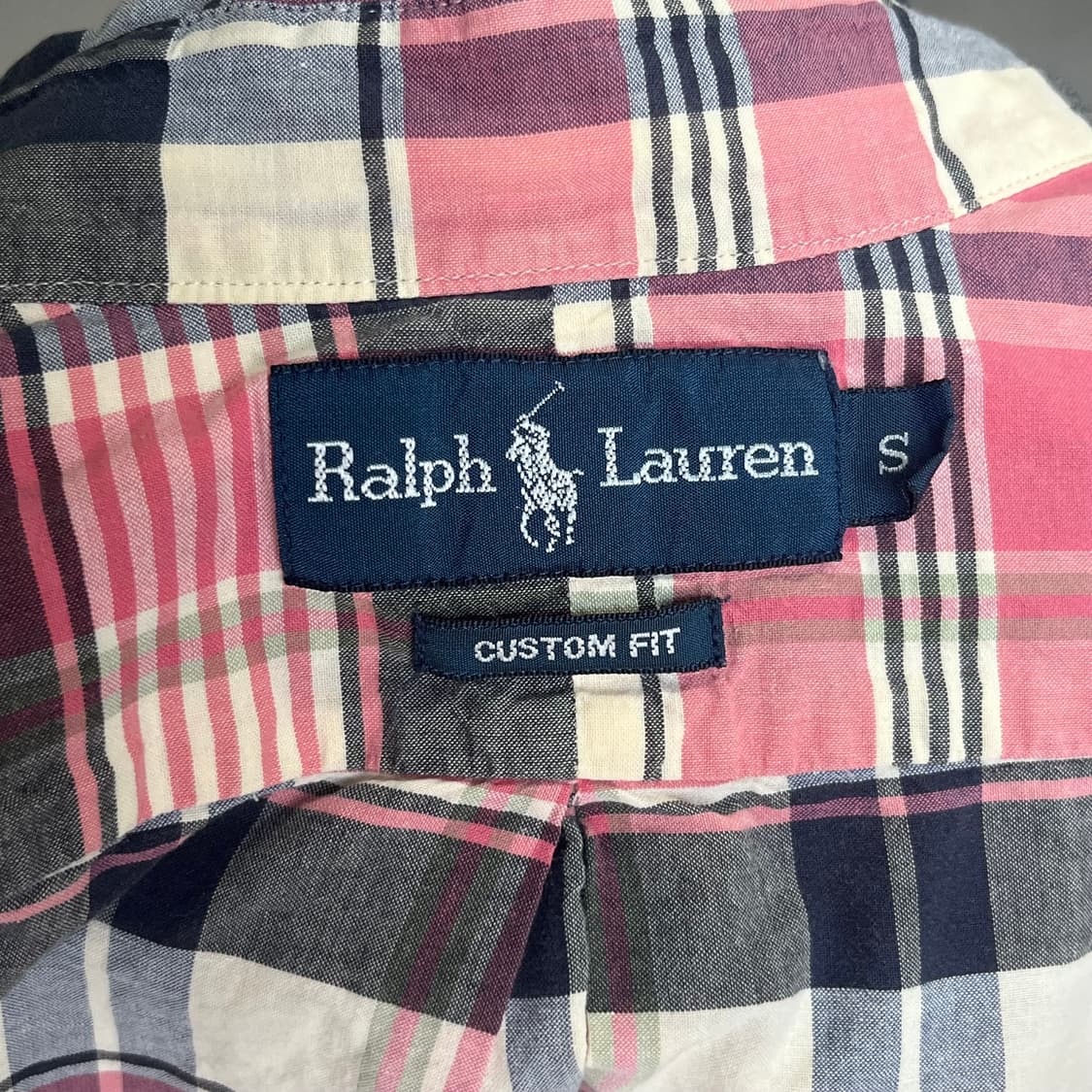 S) 폴로 체크셔츠 커스텀핏 상품이미지4