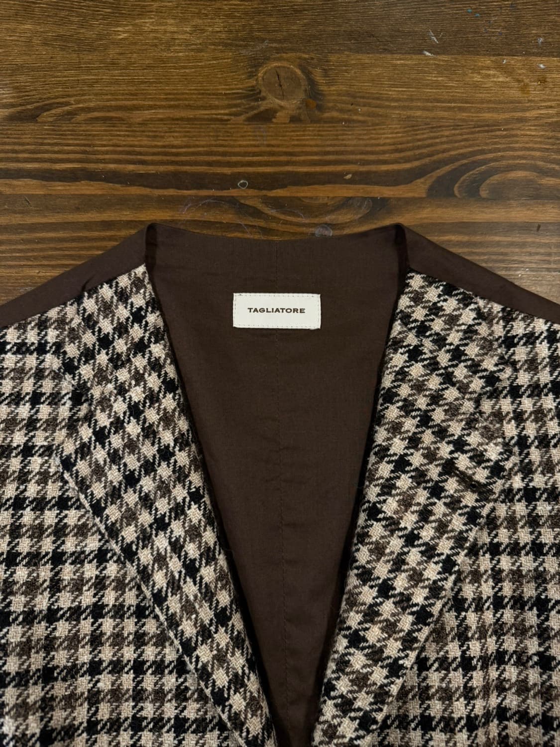 딸리아또레 트위드 베스트 슬림100 상품이미지7