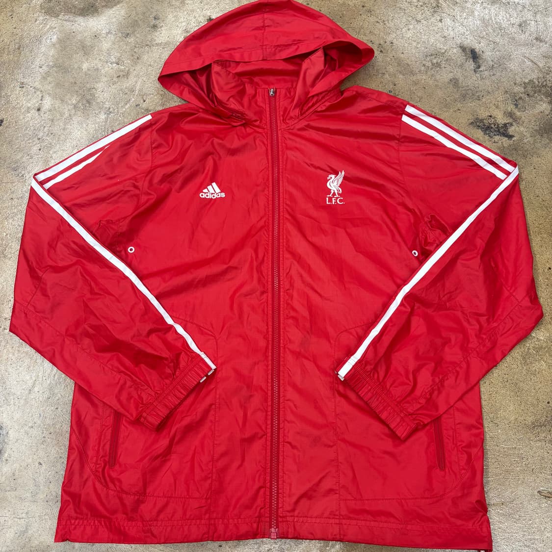 [정품/110] 아디다스 리버풀 바람막이 레드 b17 상품이미지2