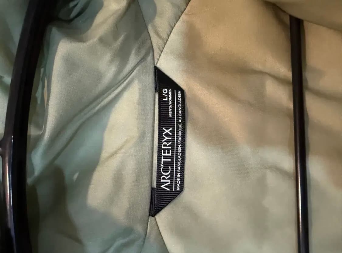 아크테릭스 아톰 클로리스 L 상품이미지3