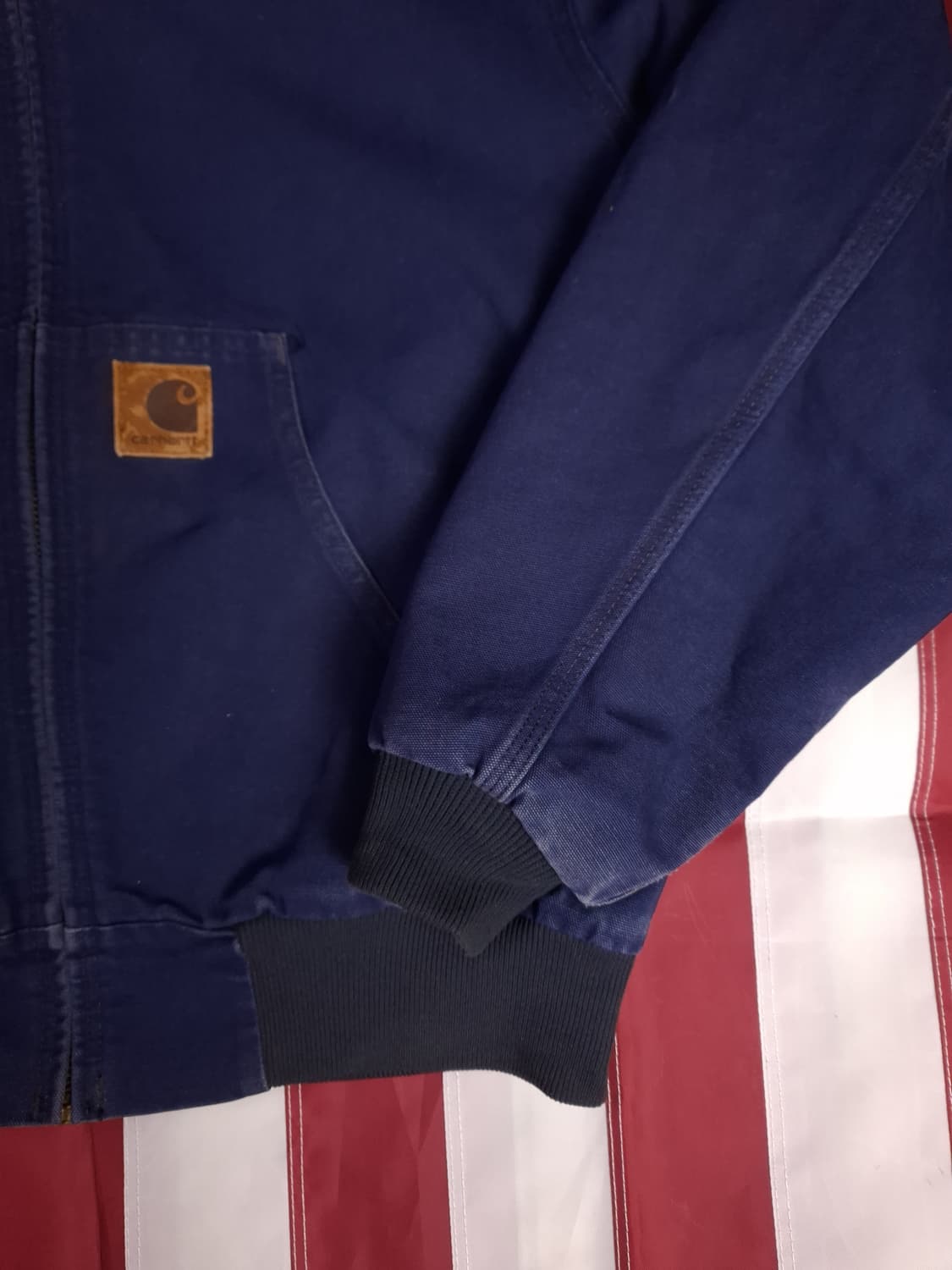 오리지날 구형 미국제조 칼하트 덕액티브 후드자켓 상품이미지6