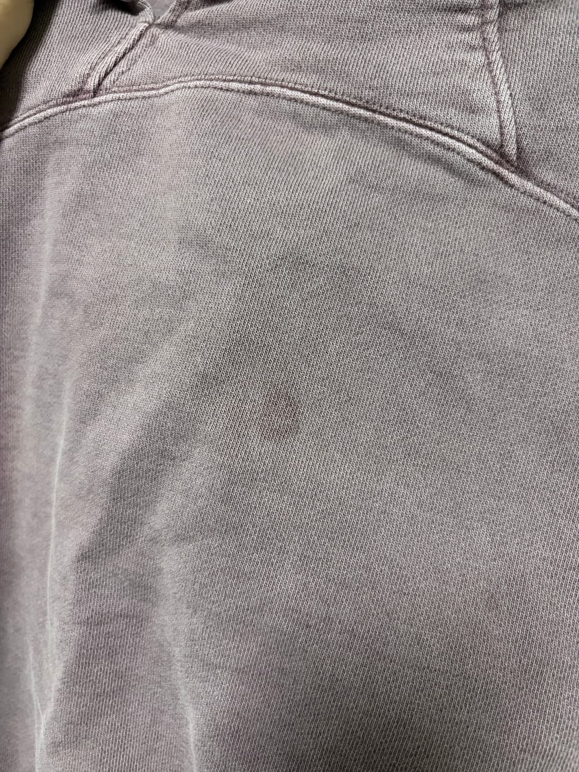 미스치프 버튼 업 크롭 후드 퍼플 팝니다 상품이미지3