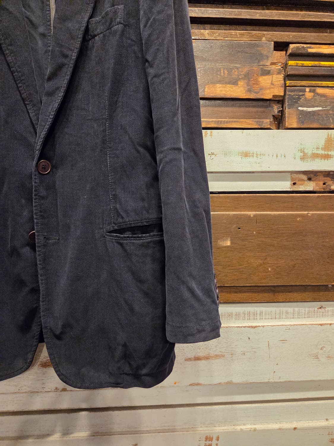 아르마니 꼴레지오니 코듀로이자켓  상품이미지5