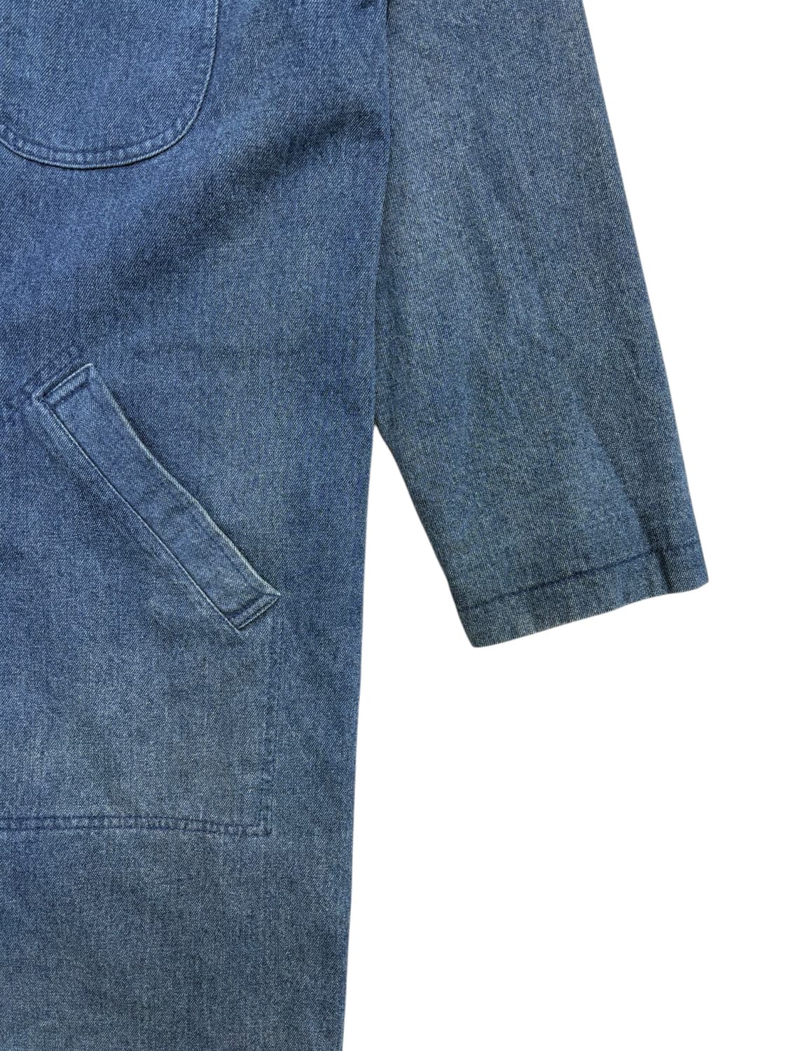 어나더오피스 데님 롱자켓 상품이미지3