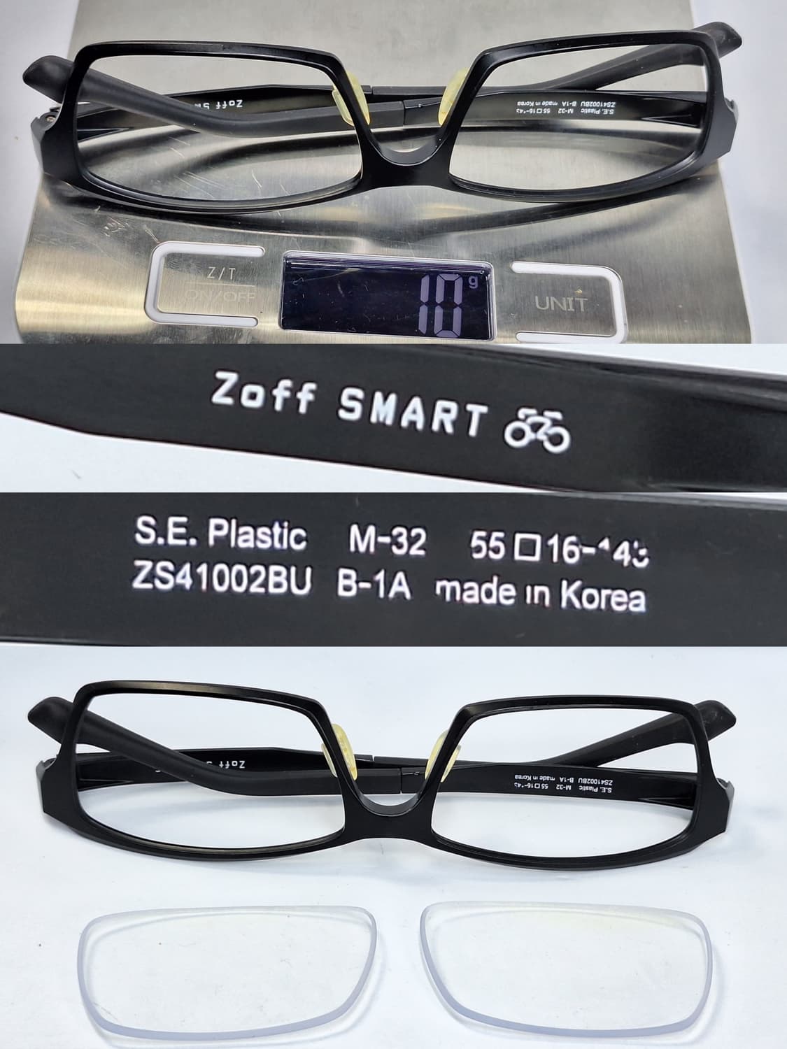 Joff SMART 조프 ZS41002BU 울템 블랙 안경테 웰링턴 상품이미지5