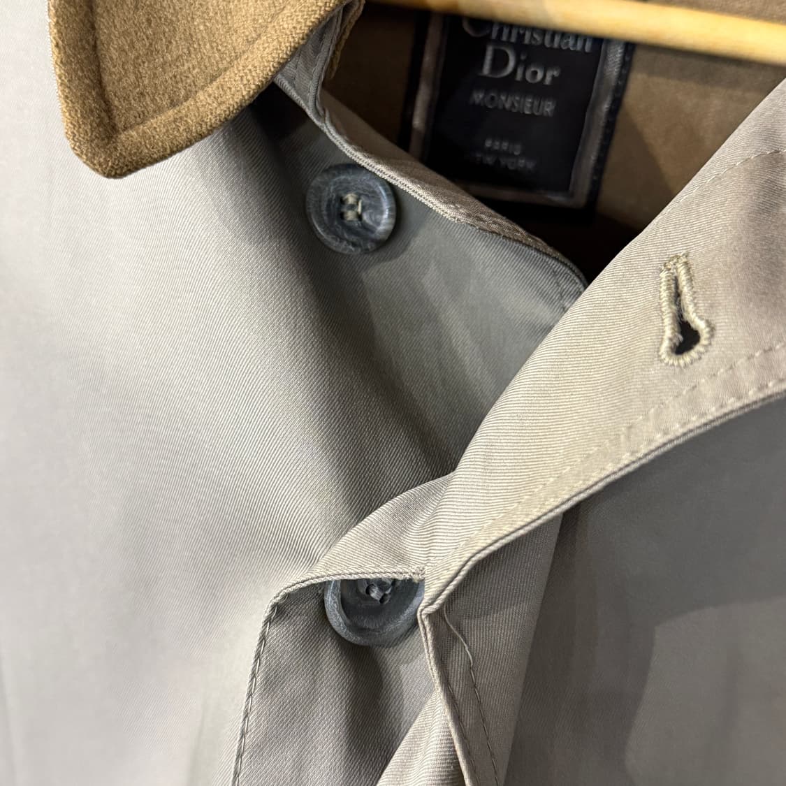 [XL] 크리스찬디올 래글런 싱글 트렌치코트 상품이미지6