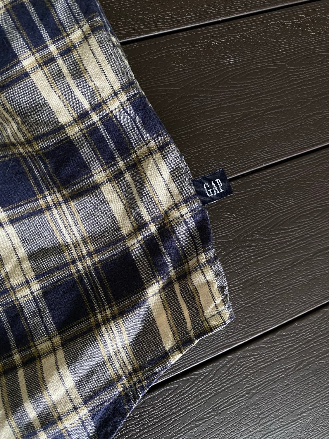 (L) 올드갭 체크 반팔 셔츠 상품이미지5