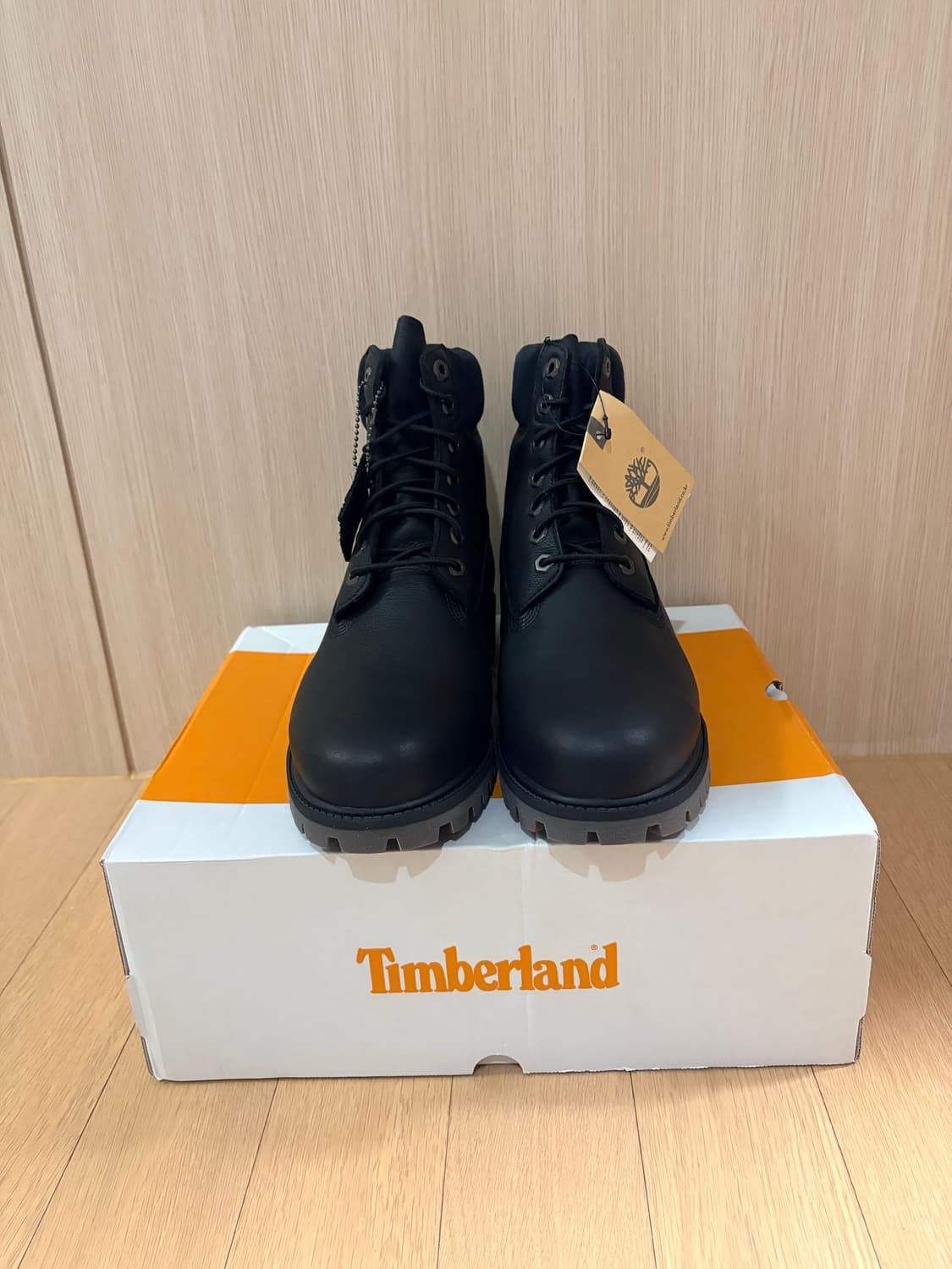 세일) 팀버랜드 6인치 가죽 부츠 블랙 상품이미지6