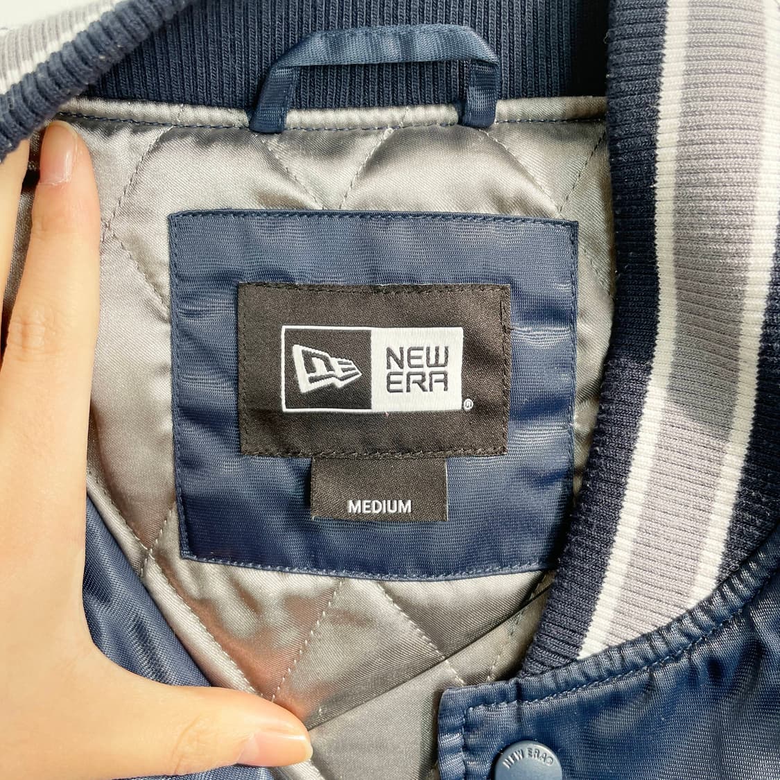  C2 NFL 뉴에라 댈러스 카우보이스 새틴자켓 M사이즈 상품이미지7