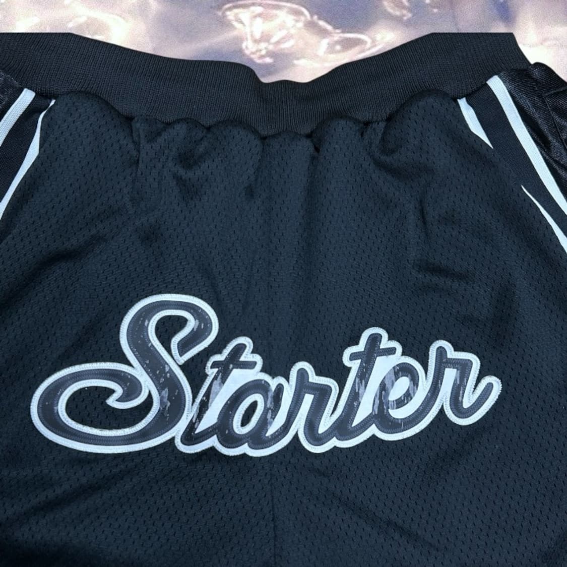 스타터 버뮤다 반바지 쇼츠 져지 트랙팬츠 블랙 XL 상품이미지5