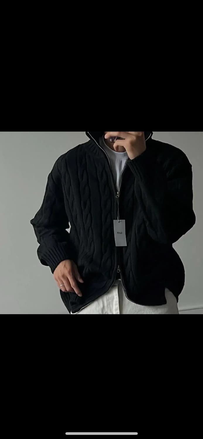 니트집업 m 상품이미지1