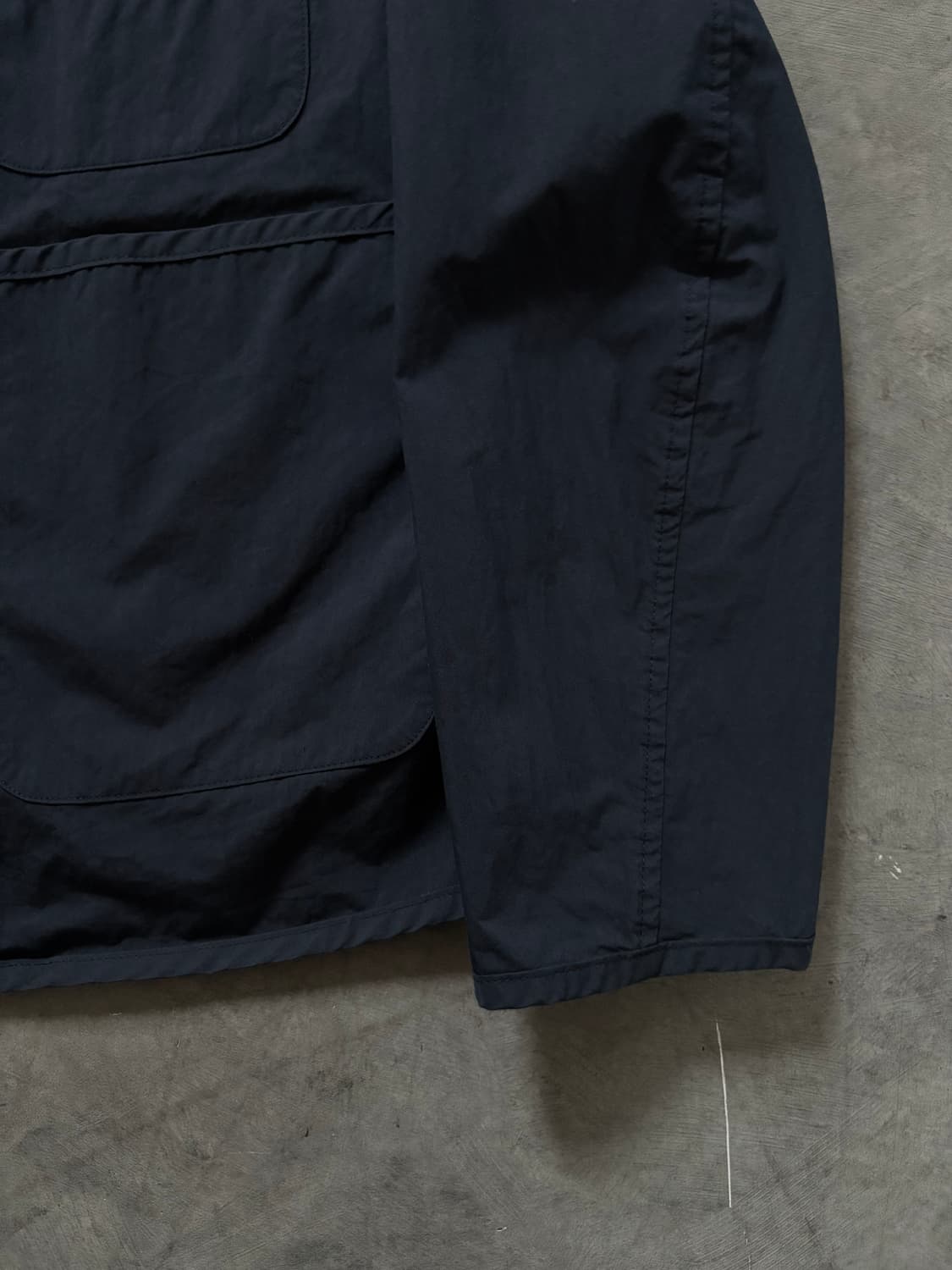 Saint James 세인트제임스 네이비 논카라 자켓 상품이미지8