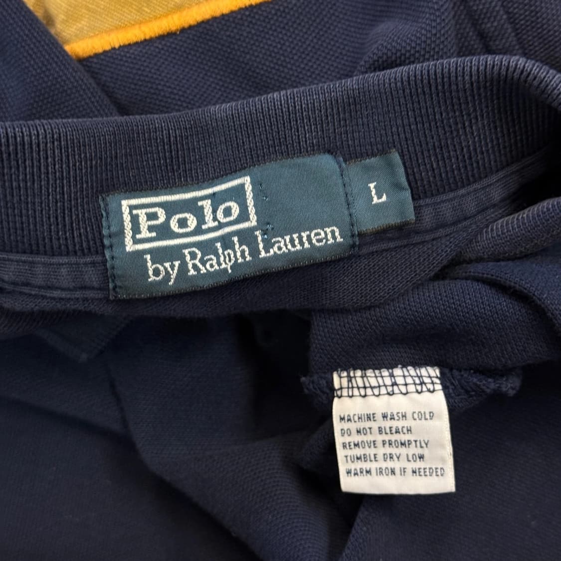 폴로 랄프로렌 골드 빅포니 머서 클럽 럭비 카라티 상품이미지6