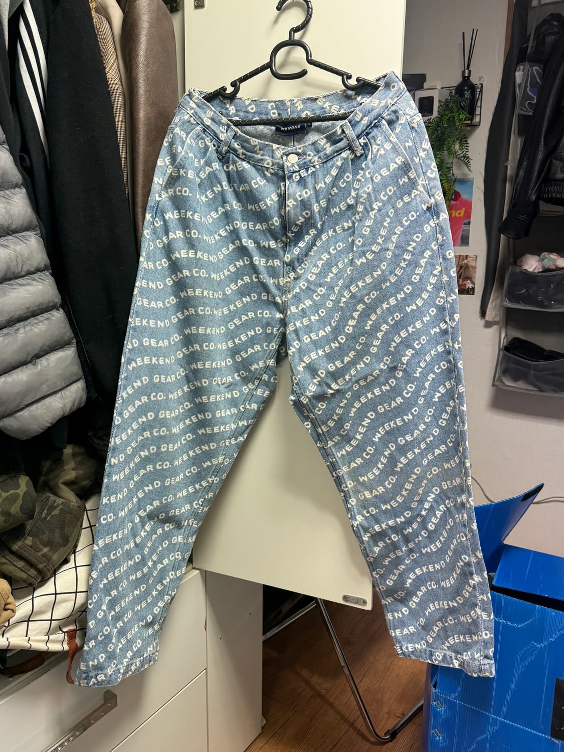 위캔더스 데님 셋업 L  상품이미지4