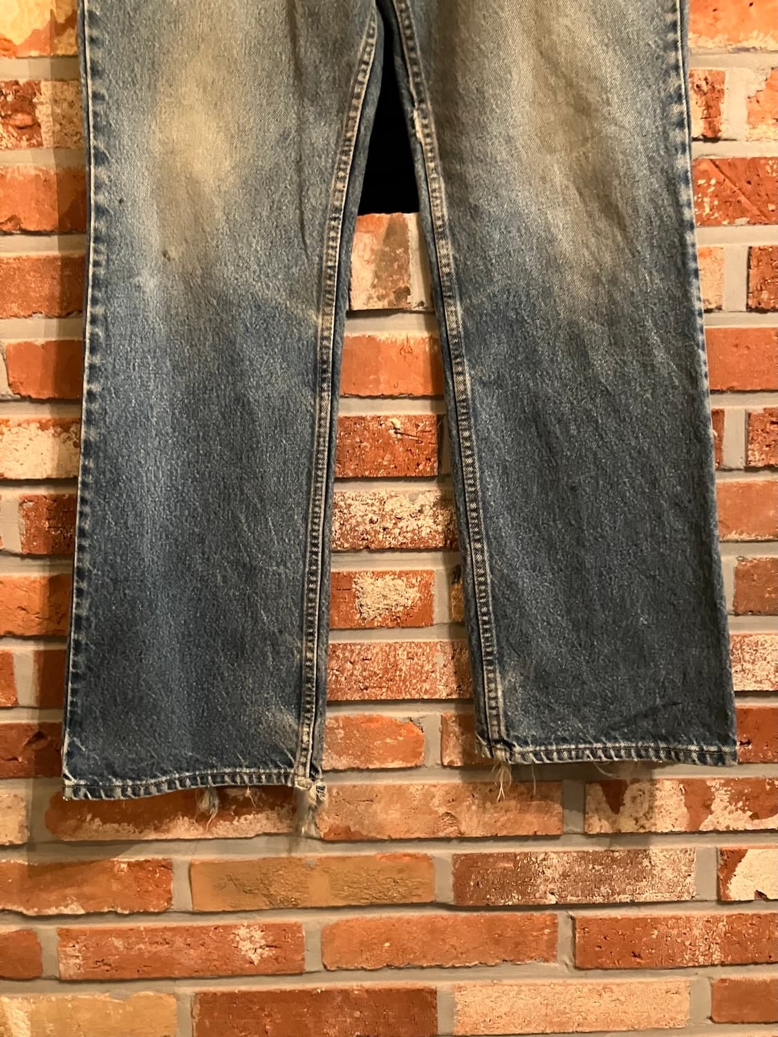 90s USA 빈티지 리바이스 517 오렌지탭 부츠컷 데님 팬츠 상품이미지4