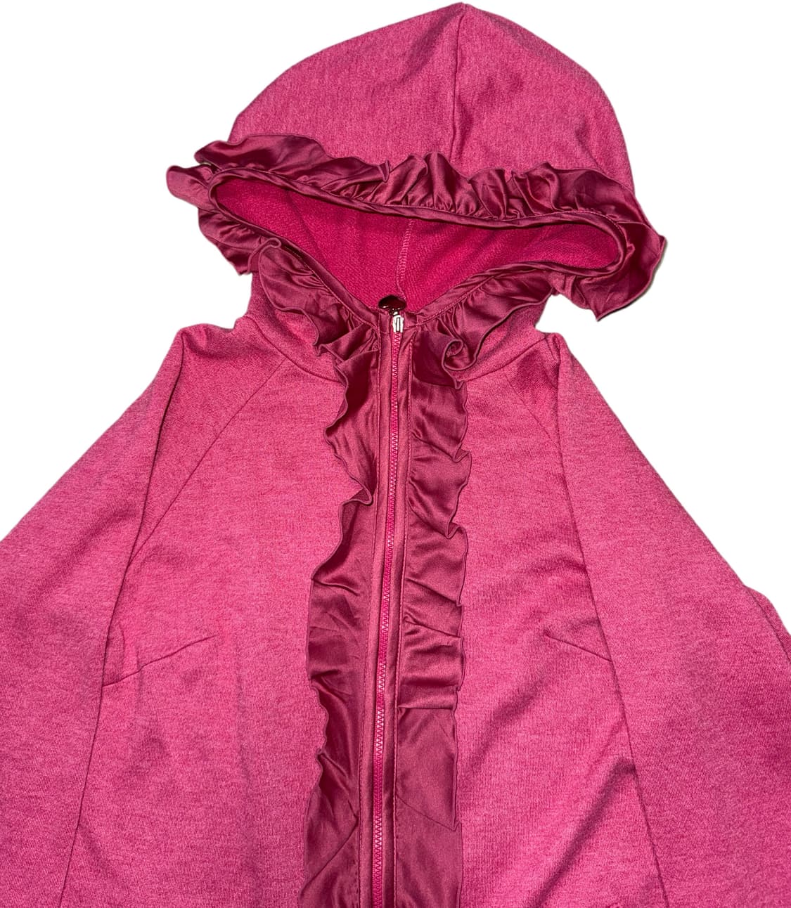 오네갸루 핑크 후드집업 상품이미지3
