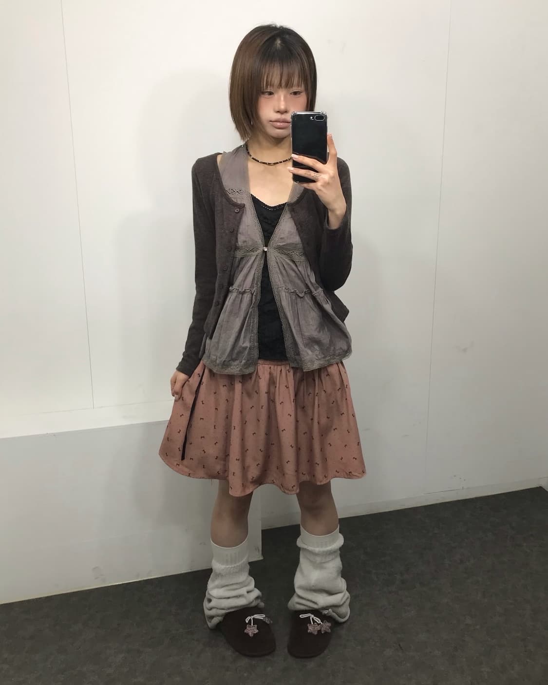 𖤐 로즈브라운 모리걸set𖤐 상품이미지1