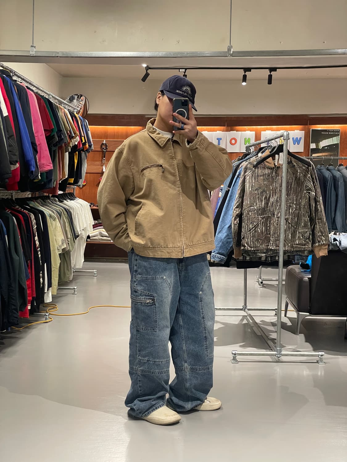 90s 빈티지 디트로이드 워크 자켓 상품이미지2