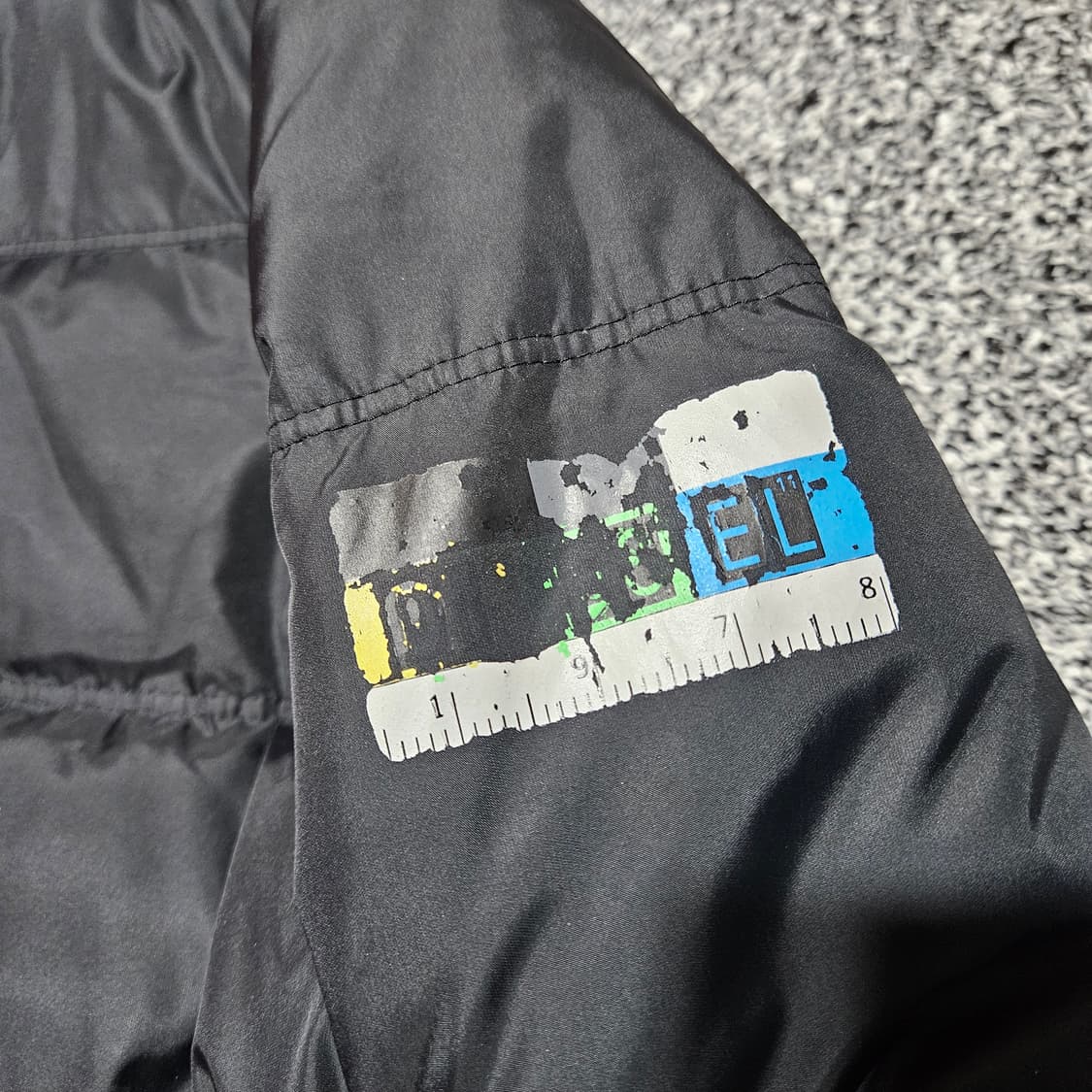 디젤 블랙패딩 상품이미지3