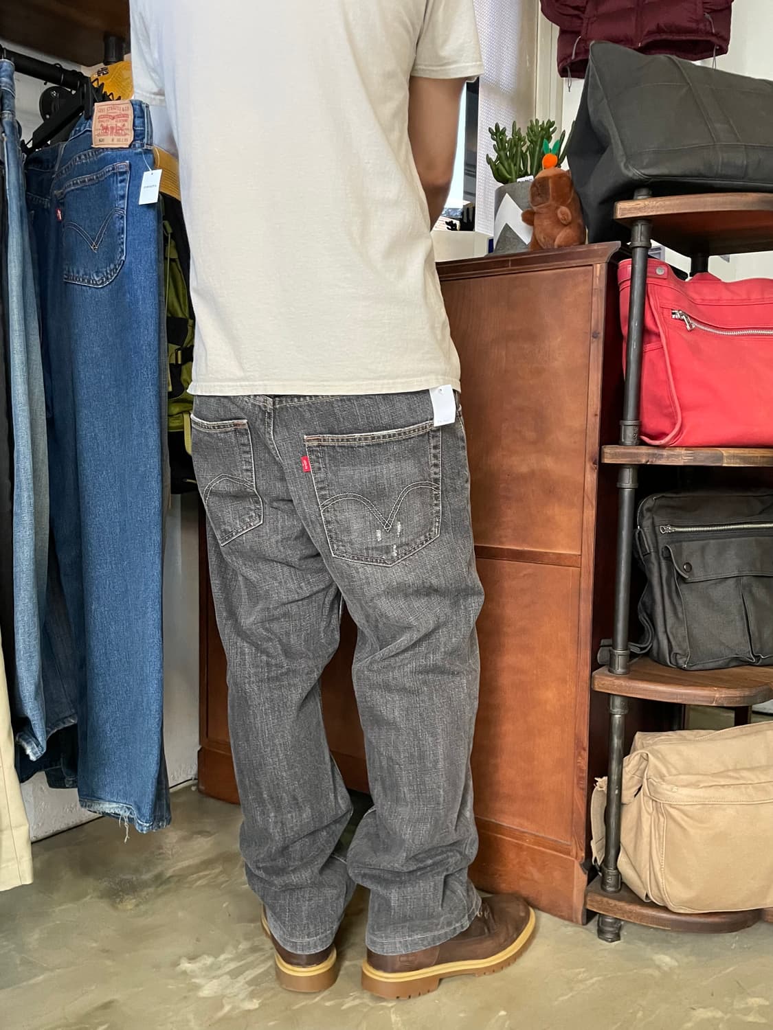 리바이스 569 33x30 블랙데님 상품이미지3