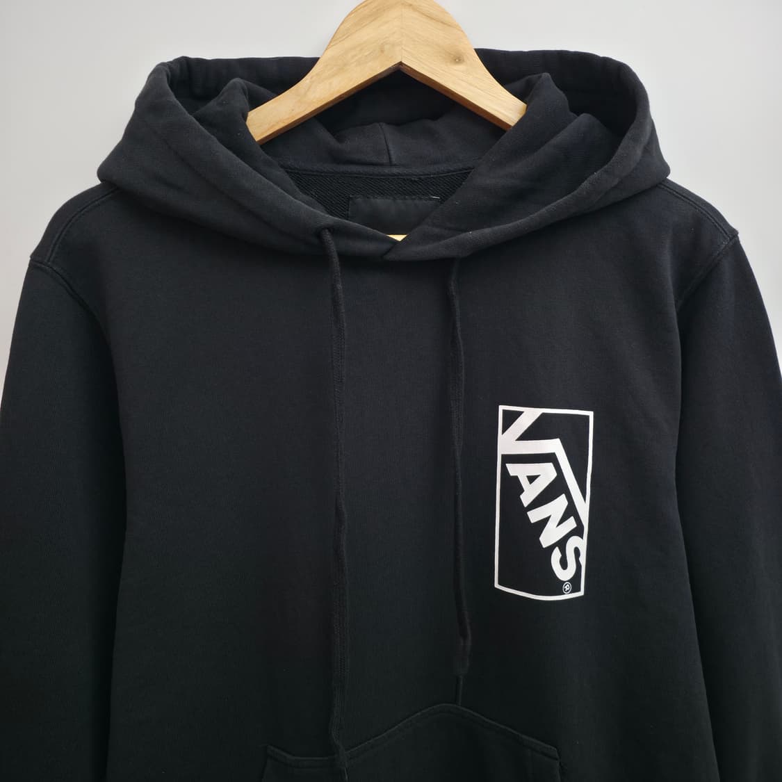 [M] 반스 블랙 후드티 상품이미지2