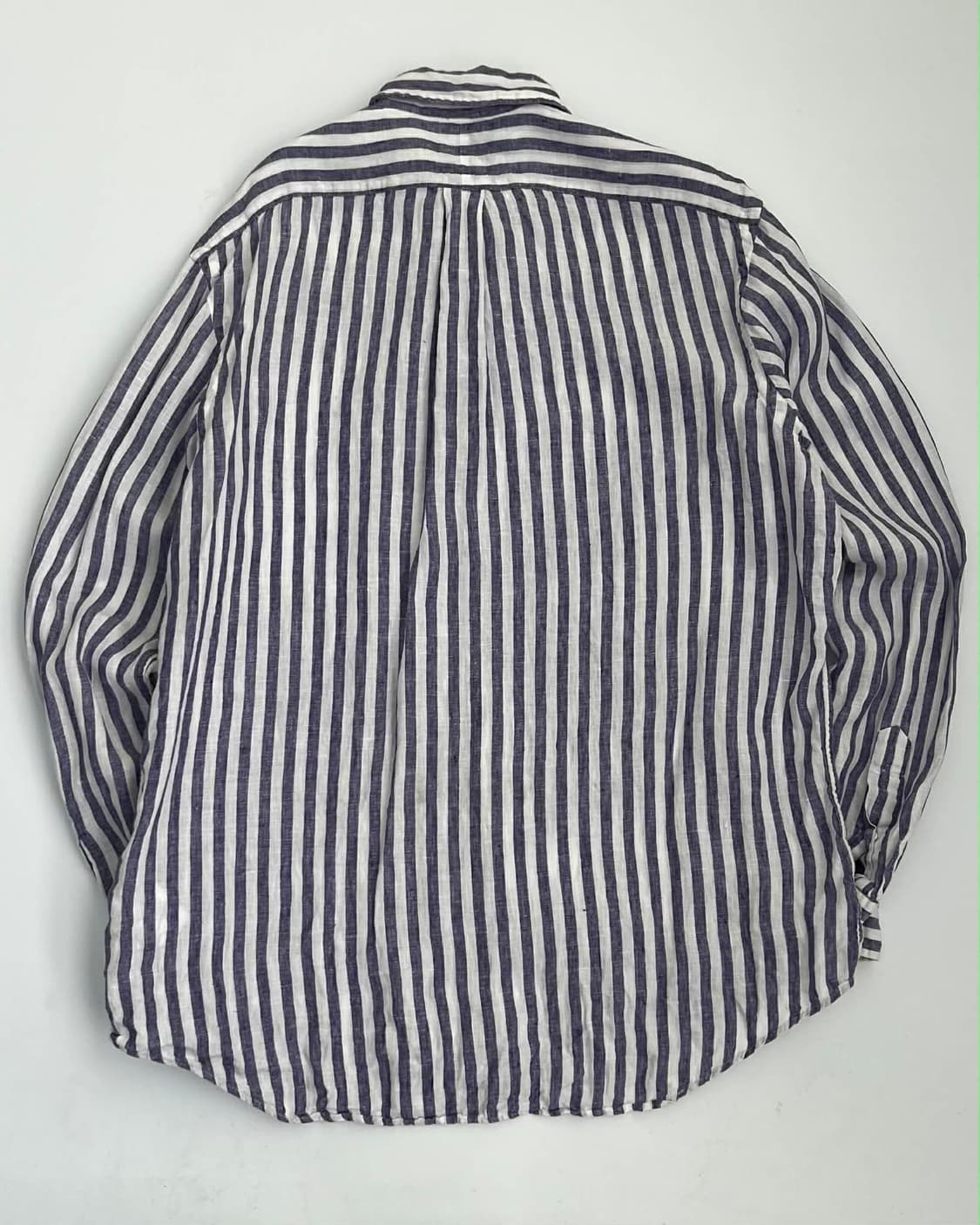 [L] 폴로 랄프로렌 신형 큐알 클래식핏 스트라이프 린넨 셔츠 상품이미지2