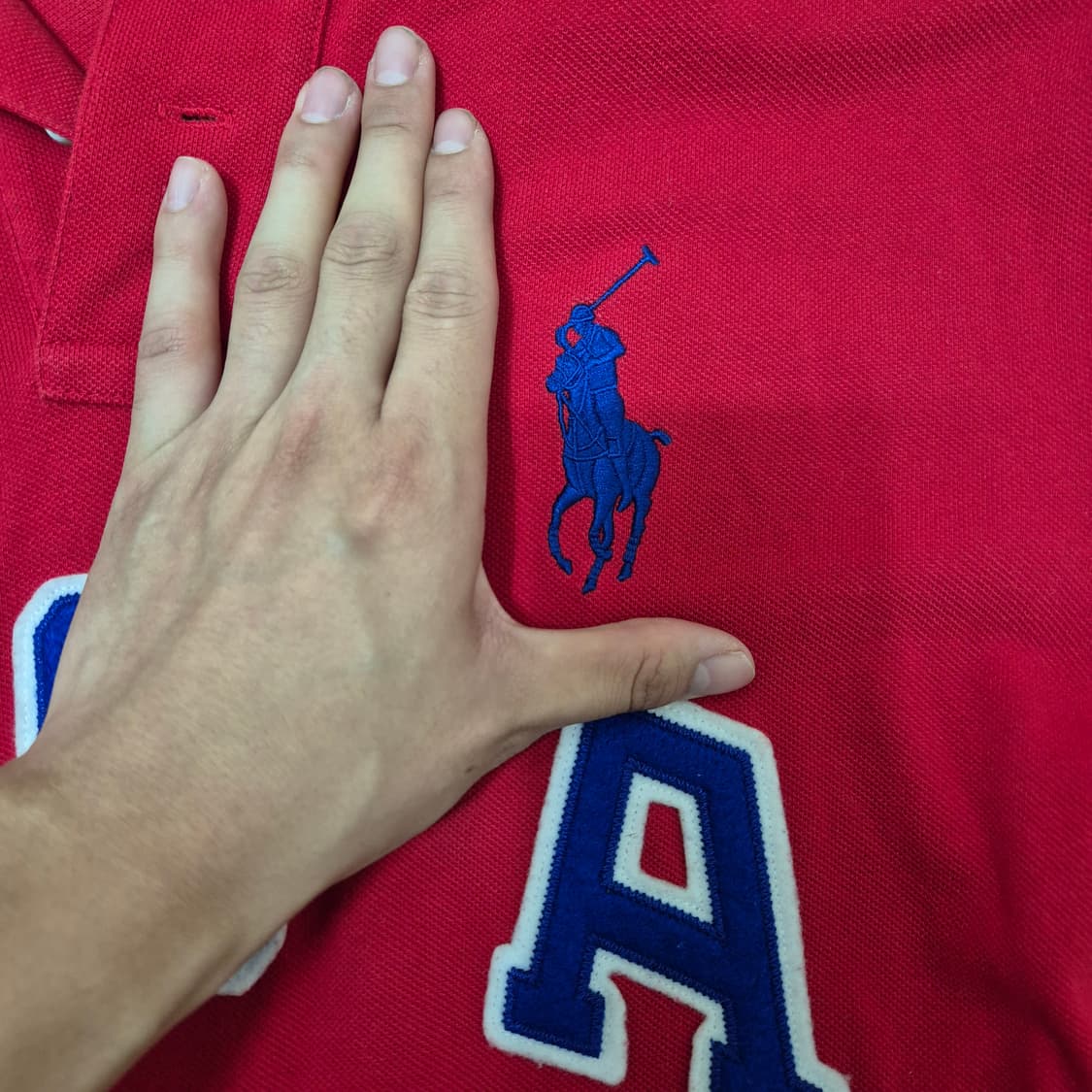 폴로 랄프로렌 빅포니 3 USA 반팔 카라티 상품이미지5