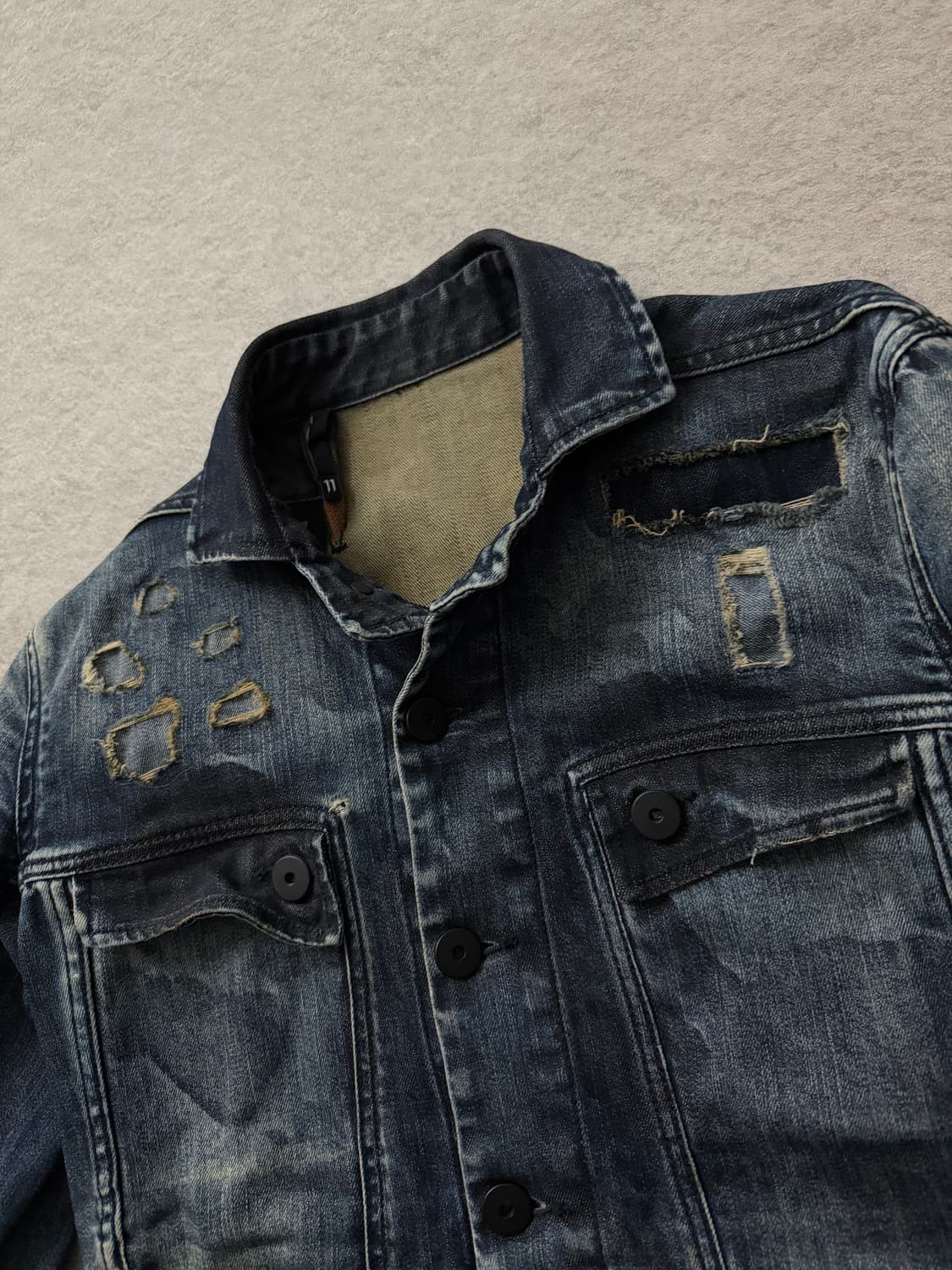 보리스비잔 사베리 디스트로이드 제임자켓 상품이미지3