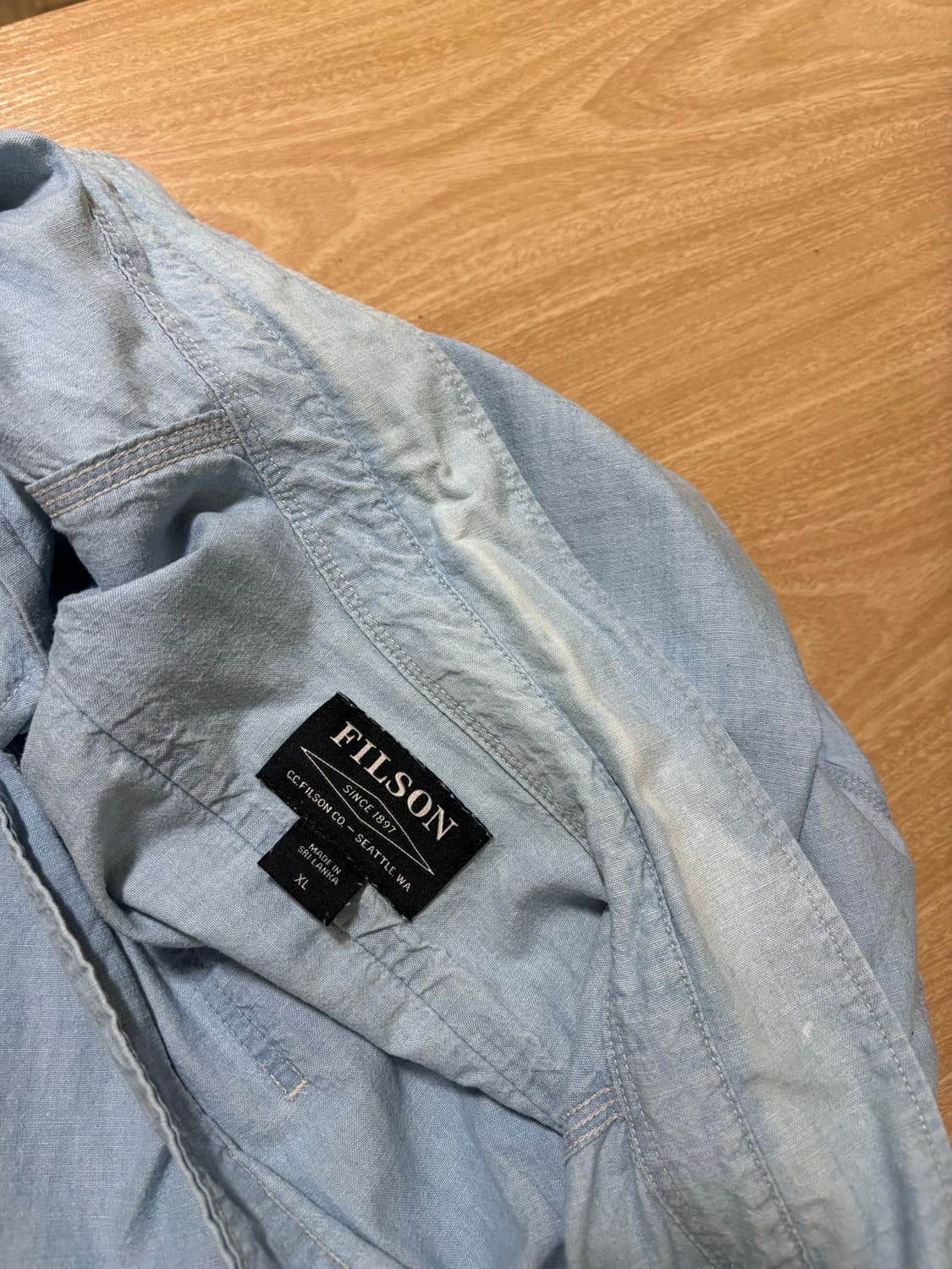 Filson 샴브레이셔츠 상품이미지4